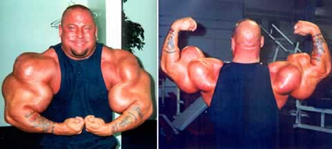 22 inch arms without steroids