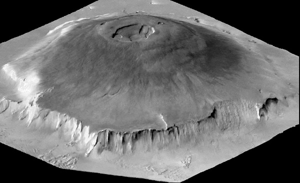 Olympus Mons of Mars