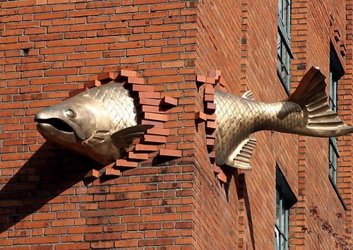 Portland fish and a building?